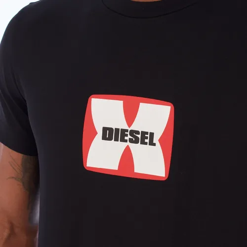 Diesel - Tops > T-Shirts - Black - Diesel - Modalova