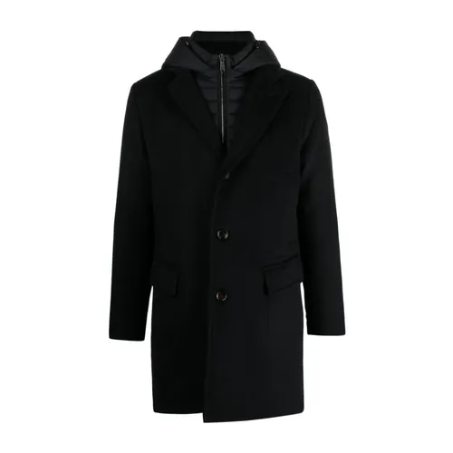 Coats > Single-Breasted Coats - - Moorer - Modalova