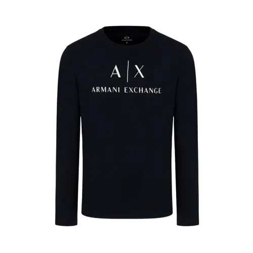 Tops > Long Sleeve Tops - - Armani Exchange - Modalova
