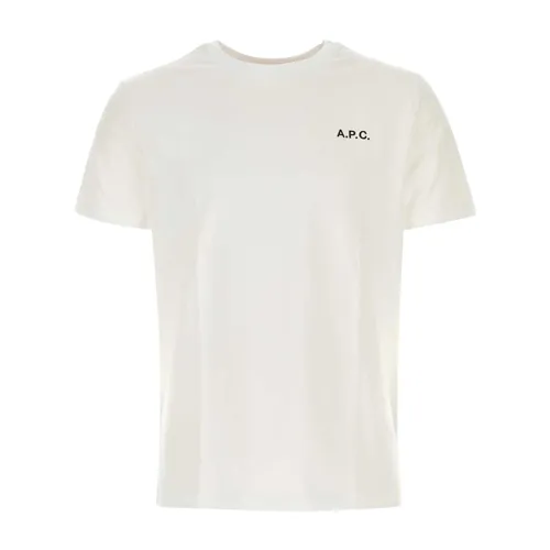 A.p.c. - Tops > T-Shirts - White - A.p.c. - Modalova