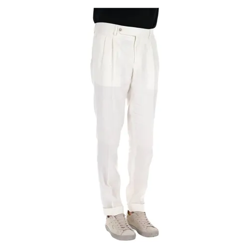 Trousers > Slim-fit Trousers - - Barba - Modalova