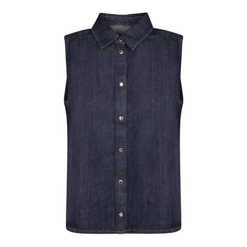 Blouses & Shirts > Denim Shirts - - 7 For All Mankind - Modalova