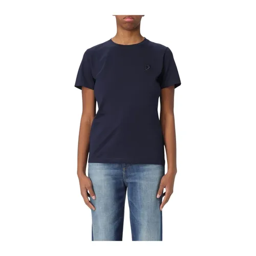 Dondup - Tops > T-Shirts - Blue - Dondup - Modalova