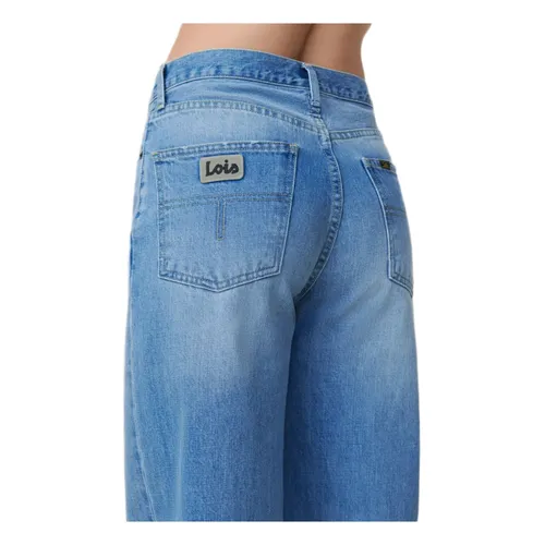 Lois - Jeans > Wide Jeans - Blue - Lois - Modalova