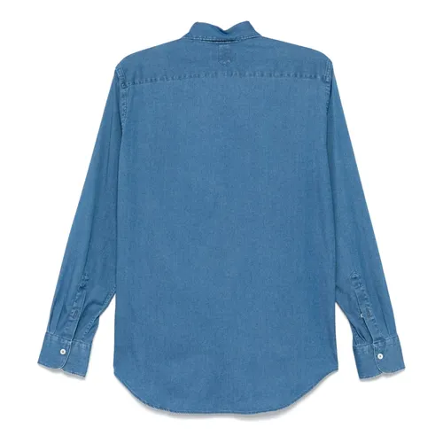 Shirts > Denim Shirts - - Canali - Modalova