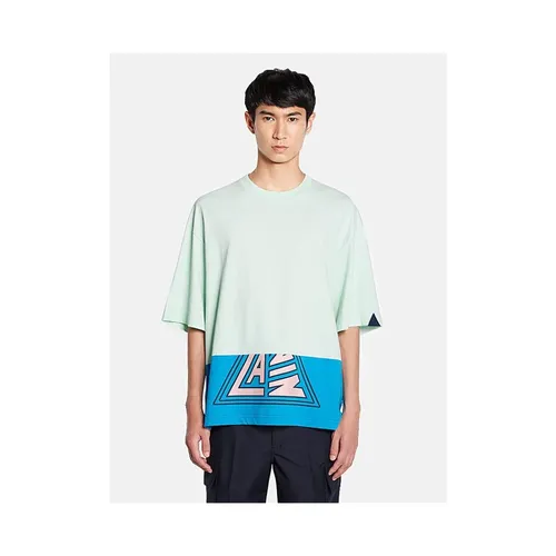 Lanvin - Tops > T-Shirts - Blue - Lanvin - Modalova