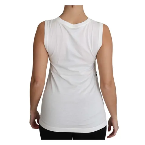 Tops > Sleeveless Tops - - Dolce & Gabbana - Modalova