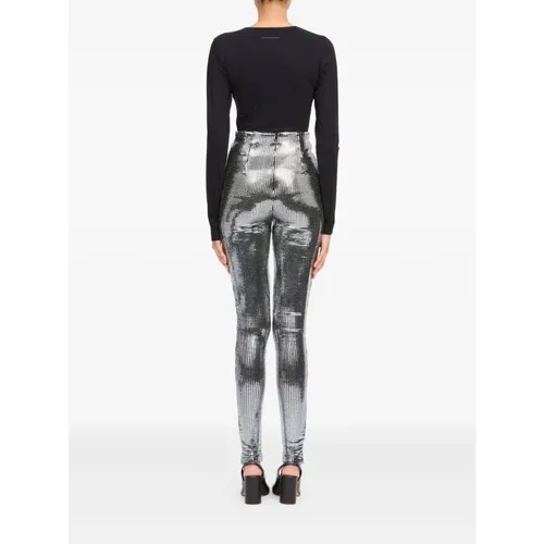Trousers > Leggings - - MM6 Maison Margiela - Modalova
