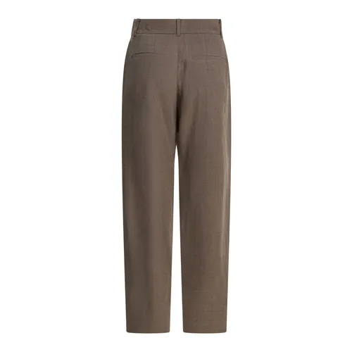 Trousers > Tapered Trousers - - Sandbeige - Modalova