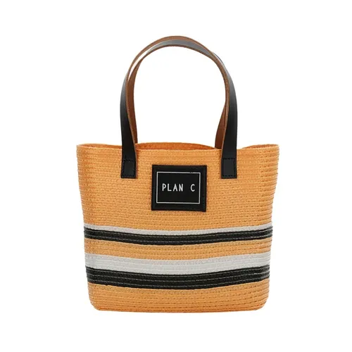 Plan C - Bags > Handbags - Orange - Plan C - Modalova