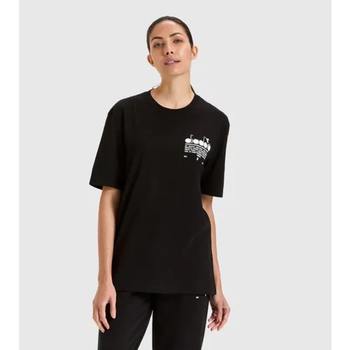 Diadora - Tops > T-Shirts - Black - Diadora - Modalova