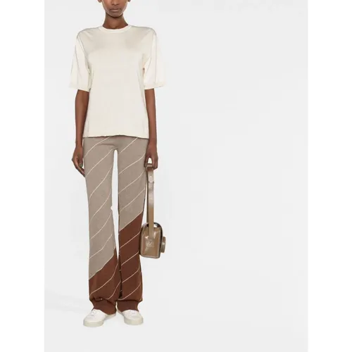 Trousers > Wide Trousers - - Stella McCartney - Modalova