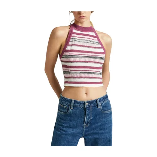 Tops > Sleeveless Tops - - Pepe Jeans - Modalova