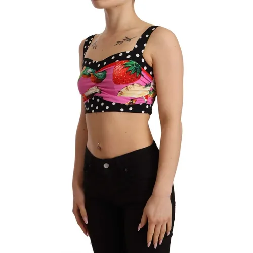 Tops > Sleeveless Tops - - Dolce & Gabbana - Modalova