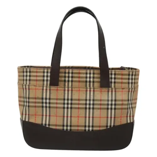 Pre-owned > Pre-owned Bags > Pre-owned Tote Bags - - Burberry Vintage - Modalova