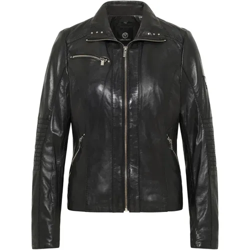 Jackets > Leather Jackets - - Carlo Colucci - Modalova