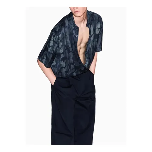 Shirts > Short Sleeve Shirts - - Armani Exchange - Modalova