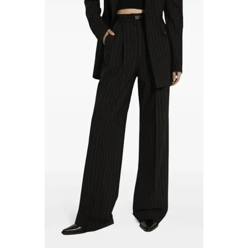 Trousers > Wide Trousers - - Dolce & Gabbana - Modalova