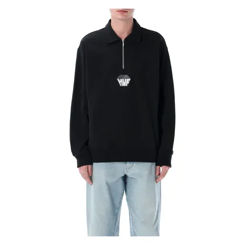 HUF - Tops > Polo Shirts - Black - HUF - Modalova