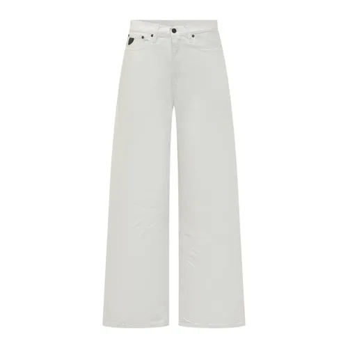 Lois - Jeans > Wide Jeans - White - Lois - Modalova