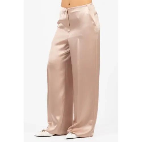 Trousers > Wide Trousers - - Pinko - Modalova