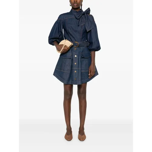 Skirts > Denim Skirts - - Zimmermann - Modalova