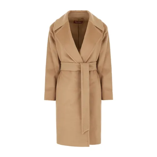 Coats > Belted Coats - - Max Mara Studio - Modalova