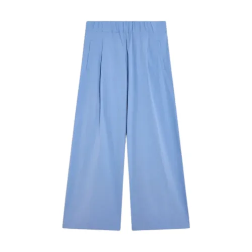 Trousers > Wide Trousers - - Semicouture - Modalova