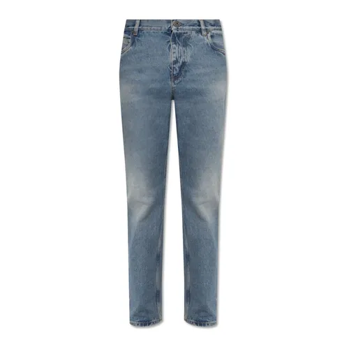 Jeans > Straight Jeans - - Balmain - Modalova