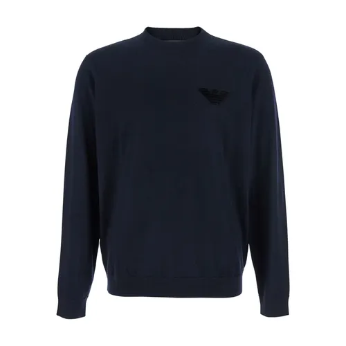 Knitwear > Round-neck Knitwear - - Emporio Armani - Modalova