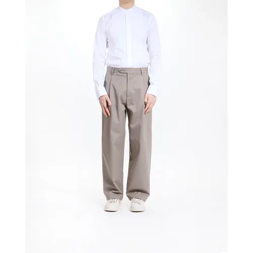 Trousers > Straight Trousers - - Moschino - Modalova