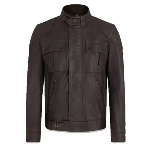 Jackets > Leather Jackets - - Belstaff - Modalova