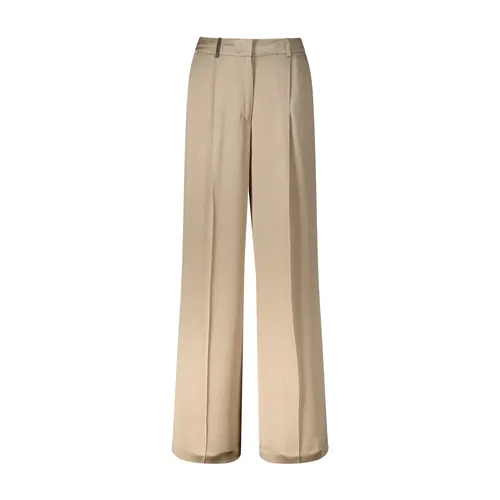 Trousers > Wide Trousers - - Peserico - Modalova