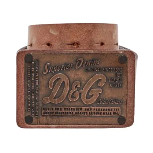 Pre-owned > Pre-owned Accessories > Pre-owned Belts - - Dolce & Gabbana Pre-owned - Modalova