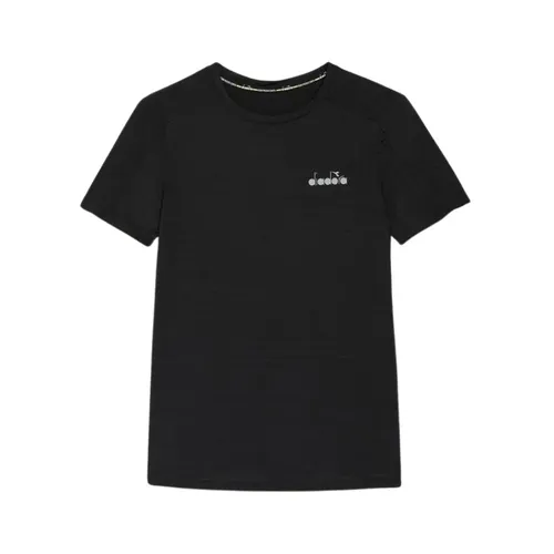 Diadora - Tops > T-Shirts - Black - Diadora - Modalova