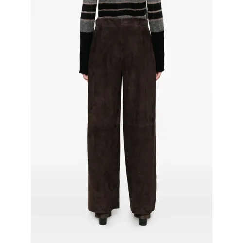 Trousers > Wide Trousers - - Via Masini 80 - Modalova
