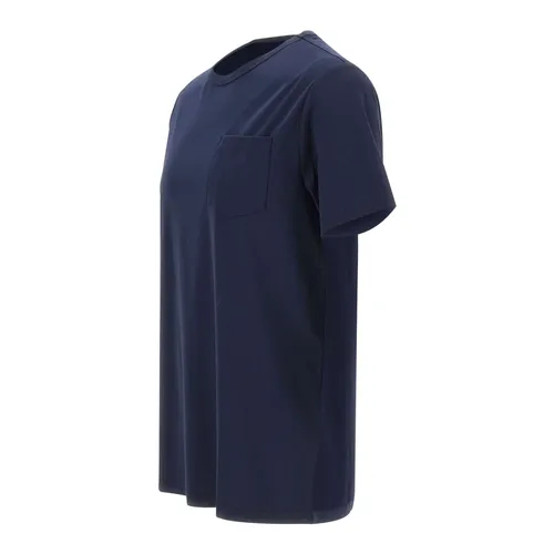 Sun68 - Tops > T-Shirts - Blue - Sun68 - Modalova