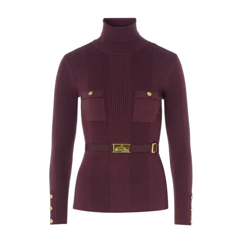 Knitwear > Turtlenecks - - Elisabetta Franchi - Modalova