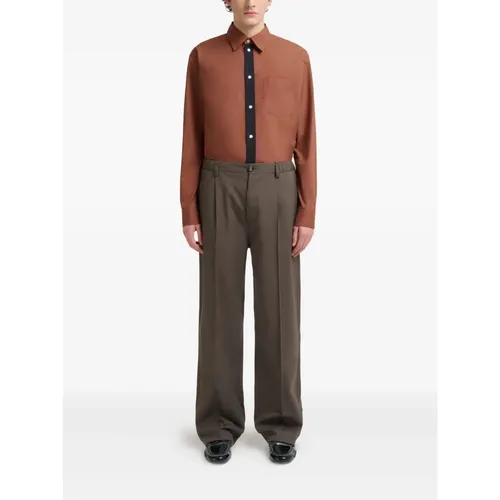 Trousers > Wide Trousers - - Marni - Modalova
