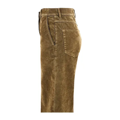 Trousers > Wide Trousers - - Aspesi - Modalova