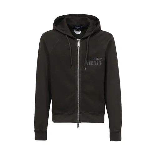 Sweatshirts & Hoodies > Zip-throughs - - Dsquared2 - Modalova