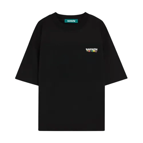 Barrow - Tops > T-Shirts - Black - Barrow - Modalova