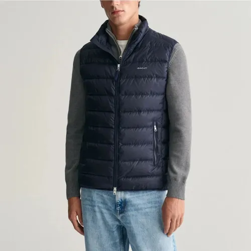 Gant - Jackets > Vests - Blue - Gant - Modalova
