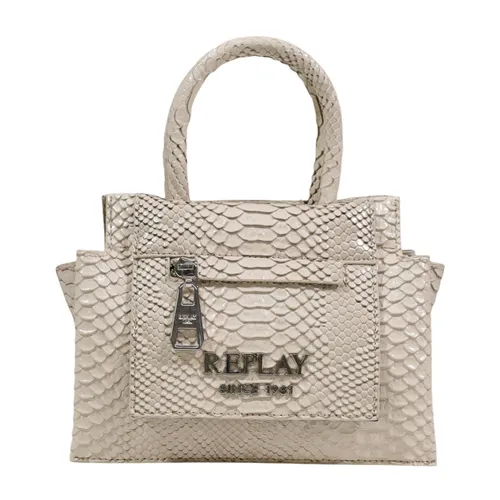 Replay - Bags > Mini Bags - Gray - Replay - Modalova