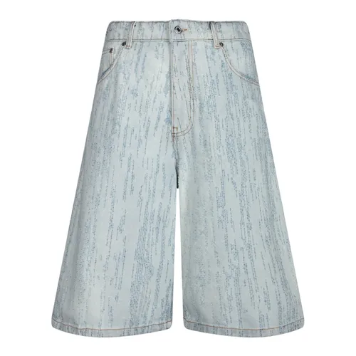 Shorts > Denim Shorts - - Msgm - Modalova