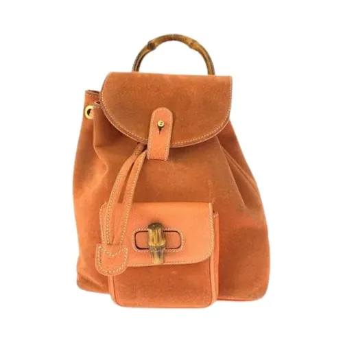 Pre-owned > Pre-owned Bags > Pre-owned Backpacks - - Gucci Vintage - Modalova