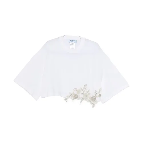 Blugirl - Tops > T-Shirts - White - Blugirl - Modalova