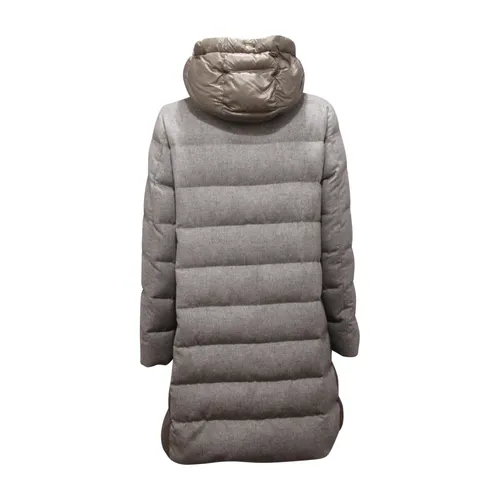 Herno - Coats > Parkas - Gray - Herno - Modalova