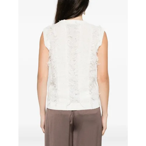 Knitwear > Round-neck Knitwear - - Peserico - Modalova