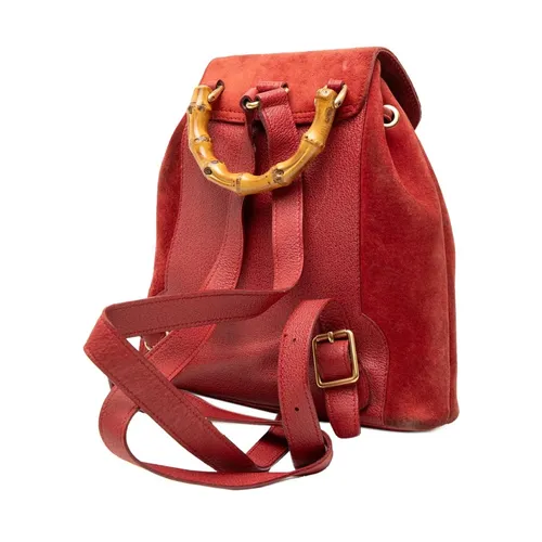 Pre-owned > Pre-owned Bags > Pre-owned Backpacks - - Gucci Vintage - Modalova